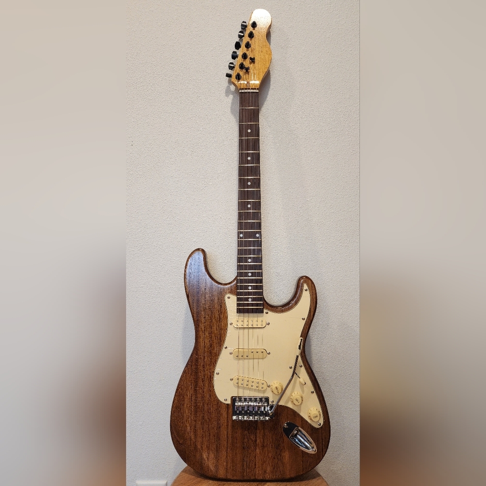 Fender Brown and Cream Electric Guitar